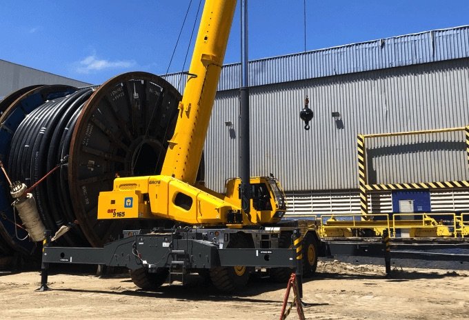 Transdata takes Brazil’s first Grove GRT9165
